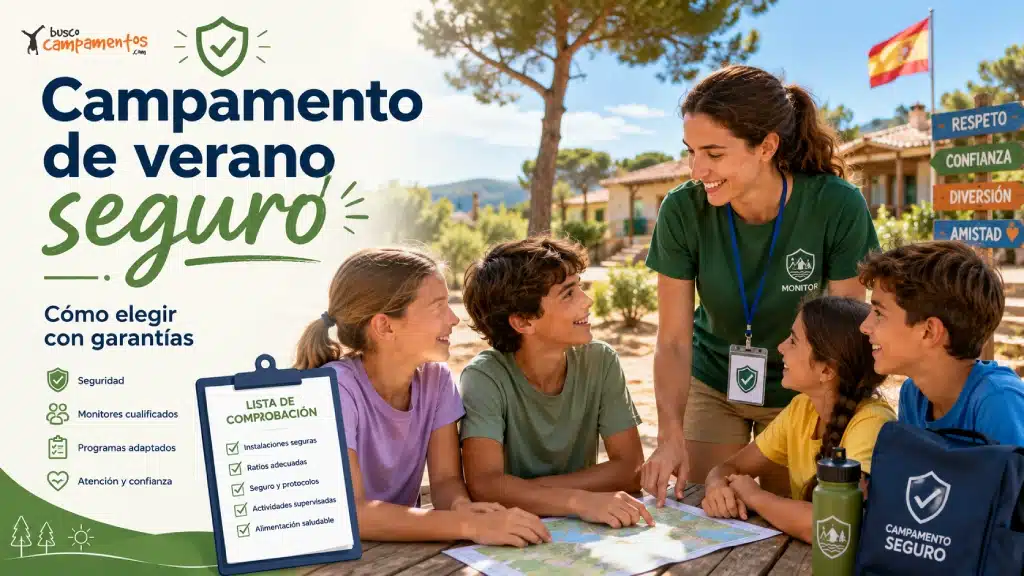 Cómo elegir un campamento de verano seguro y con garantías Cómo elegir un campamento de verano seguro y con garantías