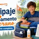 Equipaje para campamento de verano: checklist completo